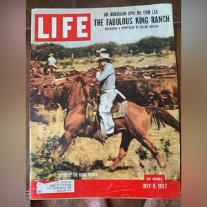 Vintage LIFE Magazine - July 8, 1957